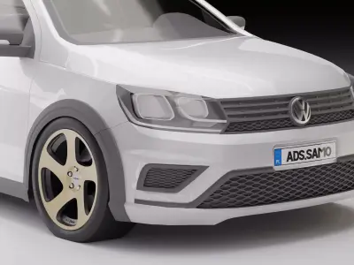 Saveiro Volkswagen Turbo 3D Model 3D model