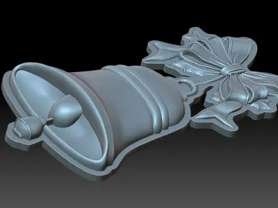 New Year Bell 3D print model