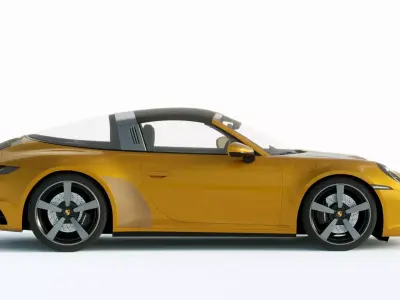 Porsche 911 Targa 4 2021 3D model