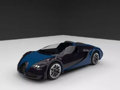 Bugatti veyron 3D model