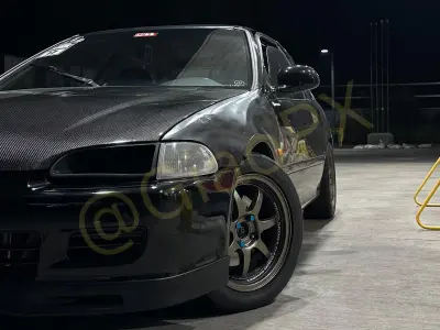 EG Civic Headlight Air Intake 3D print model