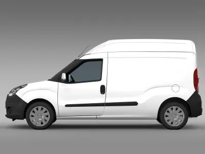 Vauxhall Combo H2L2 Cargo 2015 3D model