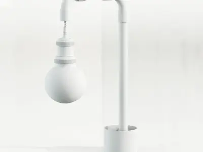 industrial lamp Free 3D model get