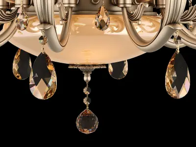 MD 89370-10-3 Osgona Chandelier 3D model