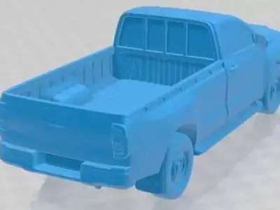 Toyota Hilux Regular Cab 2021 Printable Car 3D print model