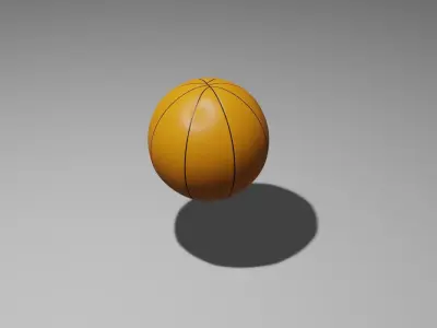 Basketball Ball 3D Model 3D model