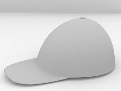 Baseball Cap 3D model