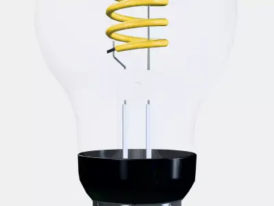 TRADFRI LED bulb E27 250 lumen Low-poly 3D model