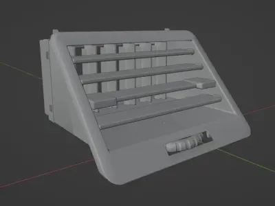 Vehicle Interior Air Vents 3D print model