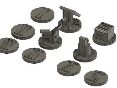 Sci Fi Objectives Free 3D print model
