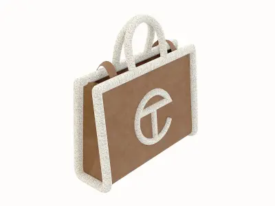 UGG x Telfar Shopping Bag Low-poly 3D model
