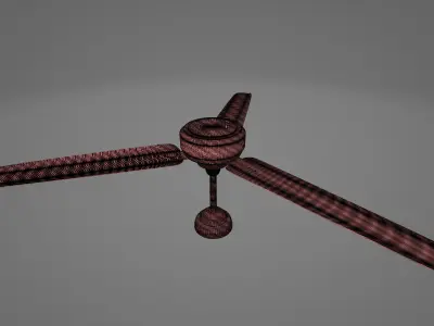 Ceiling Fan King Model 3D model