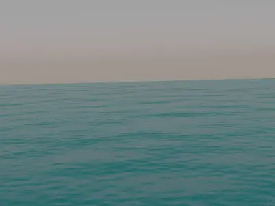 Animated Lake Free 3D model