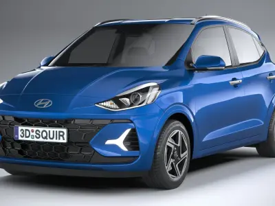 Hyundai i10 Grand 2024 3D model