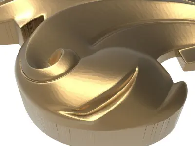  decorative pattern ready for 3D printing 3D model