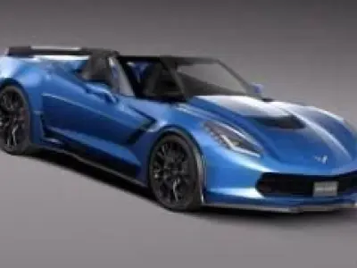 corvette C7 Stingray Convertible 3D model