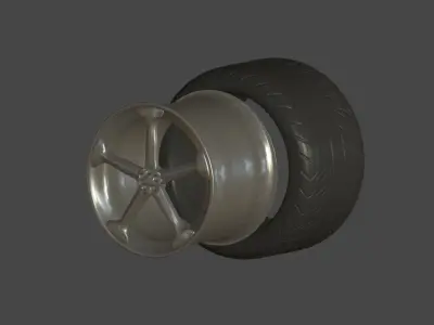WHEELS CUSTOM MODEL CAR RIMS  Free 3D print model