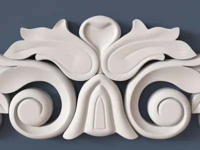 Decorative Onlay 3D model 5