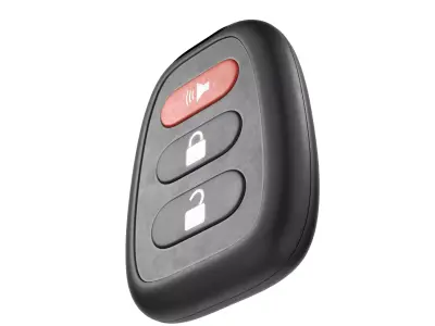 Car Key Remote Low-poly 3D model