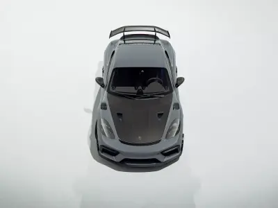 2022 Porsche 718 Cayman GT4 RS  3D model