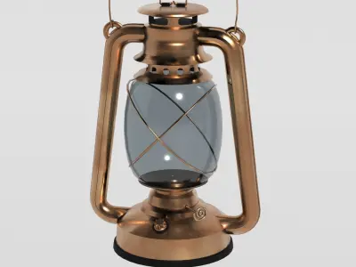 kerosene lamps 3D model