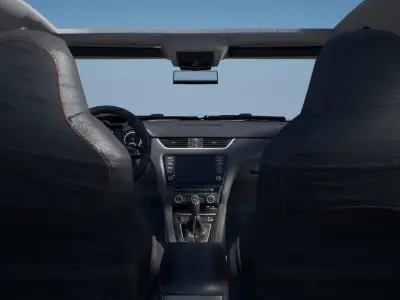 Skoda Octavia RS Game model with Texture Low-poly 3D model