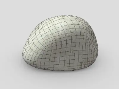 CC0 - Stone Free low-poly 3D model