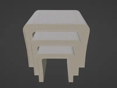 Coffee Table Low-poly 3D model buy