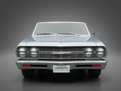 1965 Chevrolet Chevelle Malibu SS 3D model