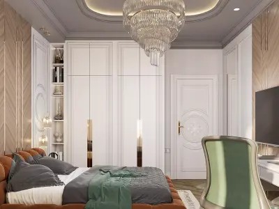 Boy Child Bedroom  3D model