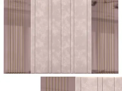 Panel 3D model 8