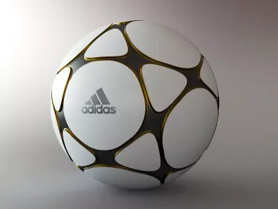 football Low-poly 3D model buy