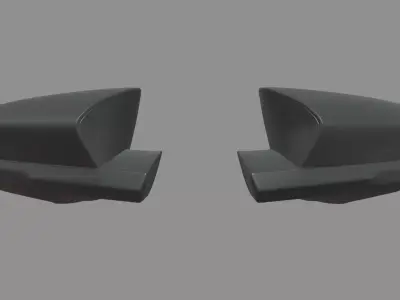 Car Mirror Hyundai i20 N 2022 3D model