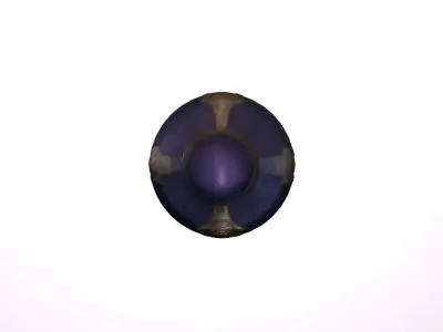 3d Render Perfume Bottle Isolated On White Background 3D model