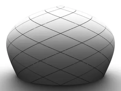 Dome tile Free 3D model