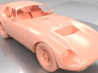 AC Cobra Daytona Printable 3D print model