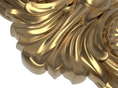  decorative pattern ready for 3D printing 3D model 3