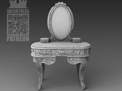 MirrorTable 3D print model