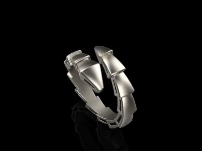 serpenti ring model 569 3D print model