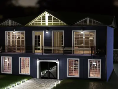 LUXURY HOUSE  Free 3D model