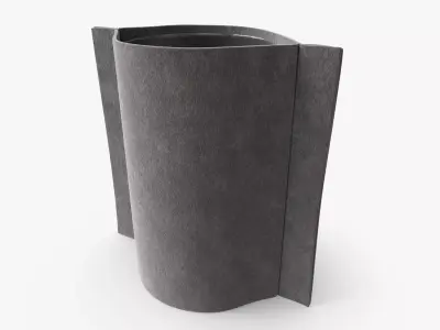 Bolia Flower Felt Low-poly 3D model