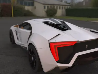 lykan hypersport 3D print model