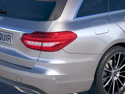Mercedes C-class Estate 2019 3D model
