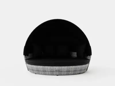 Florence Luxury Sunbed Low-poly 3D model