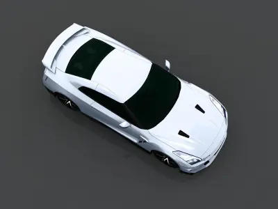 NISSAN GT-R 2025 3D Model 3D model