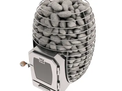 HUUM HIVE Wood bath stove 3D model