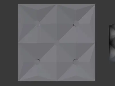 Cushion Cubes Free 3D model