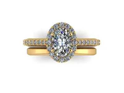 Matching Women Ring R2 3D print model