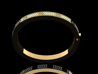 CART FAMOUS BRACELET 3D print model