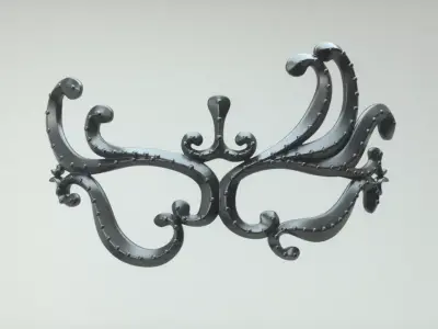 Carnival Mask - Tentacles 3D print model